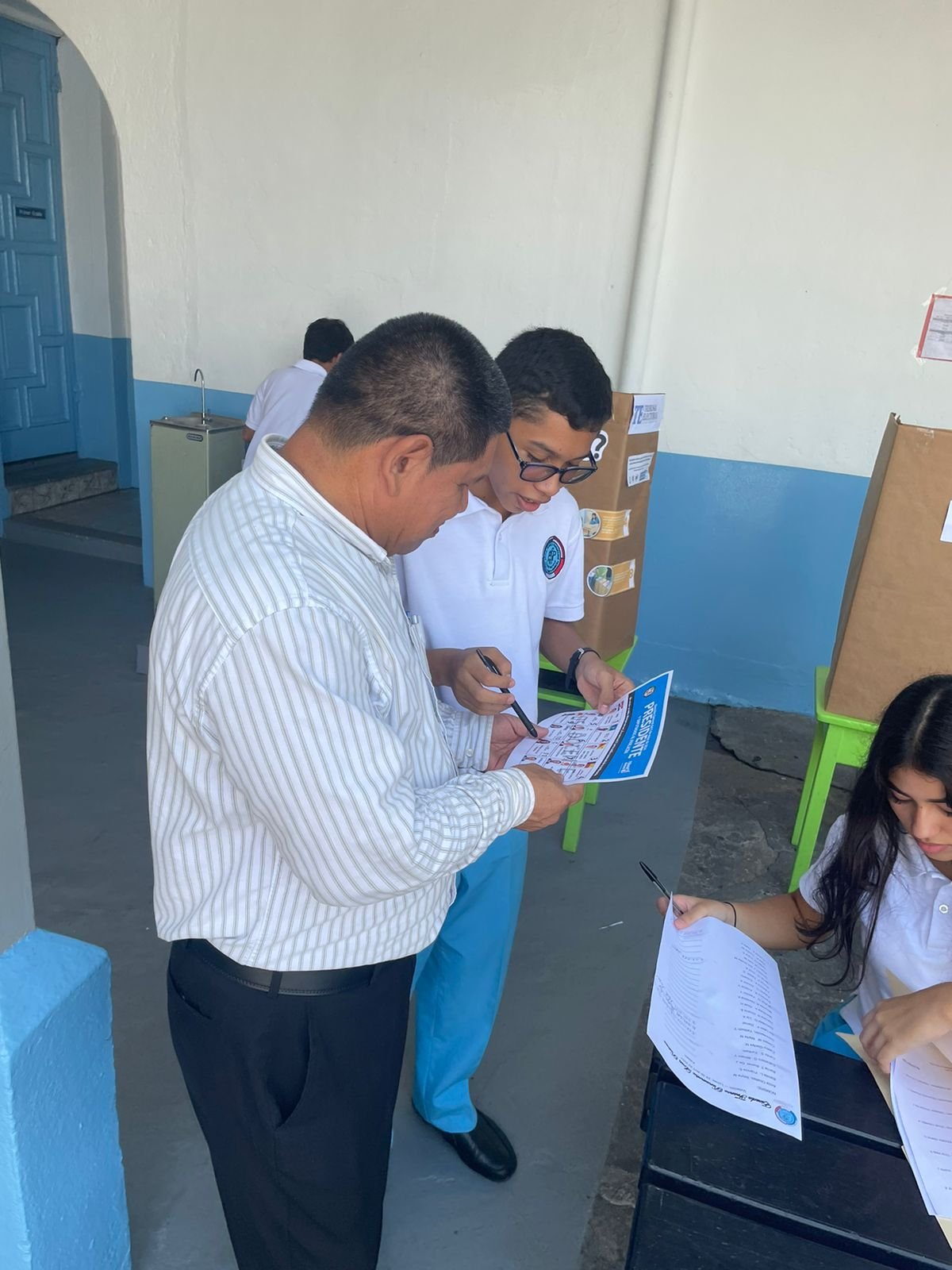 Simulacro de las votaciones 2024