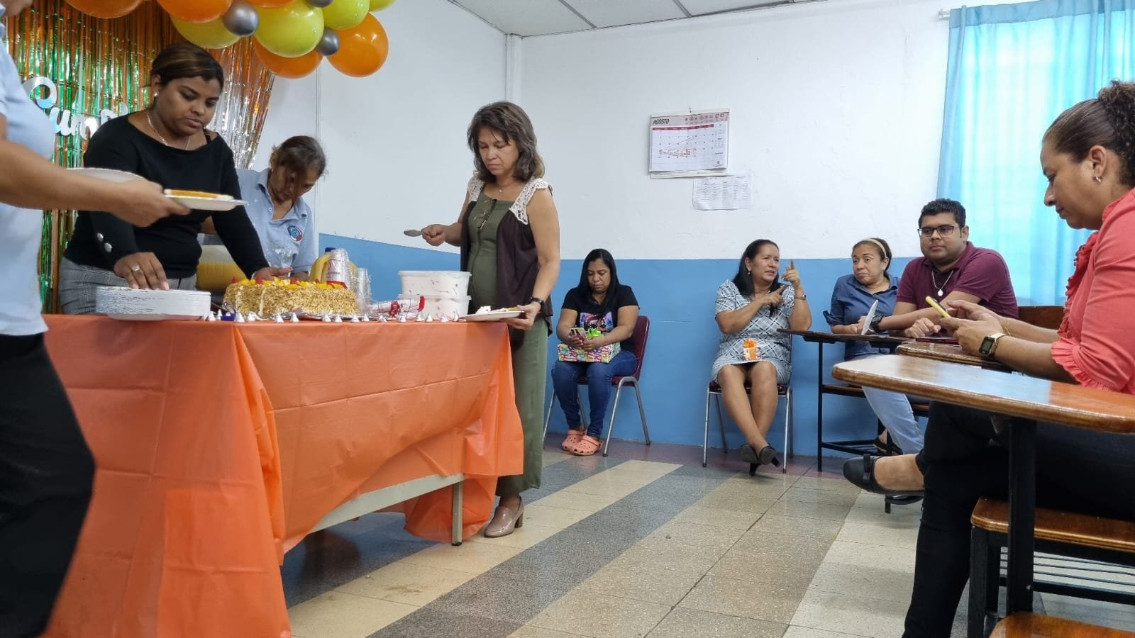 Cumpleaños de Nancy Guardia y de Miriam Caballero