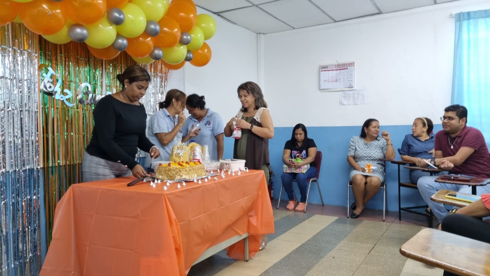 Cumpleaños de Nancy Guardia y de Miriam Caballero