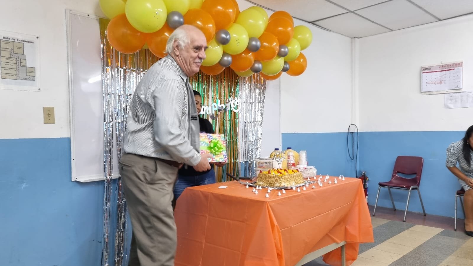 Cumpleaños de Nancy Guardia y de Miriam Caballero