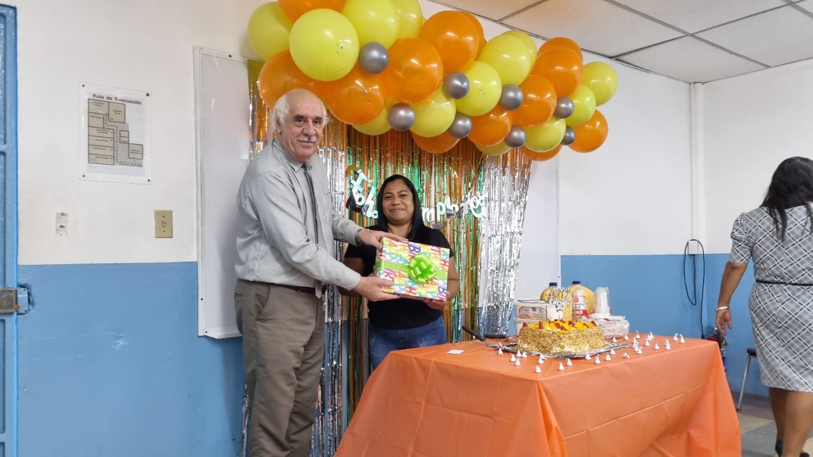 Cumpleaños de Nancy Guardia y de Miriam Caballero
