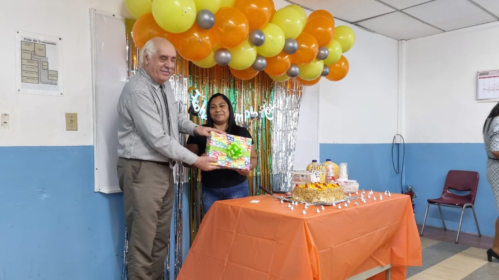 Cumpleaños de Nancy Guardia y de Miriam Caballero