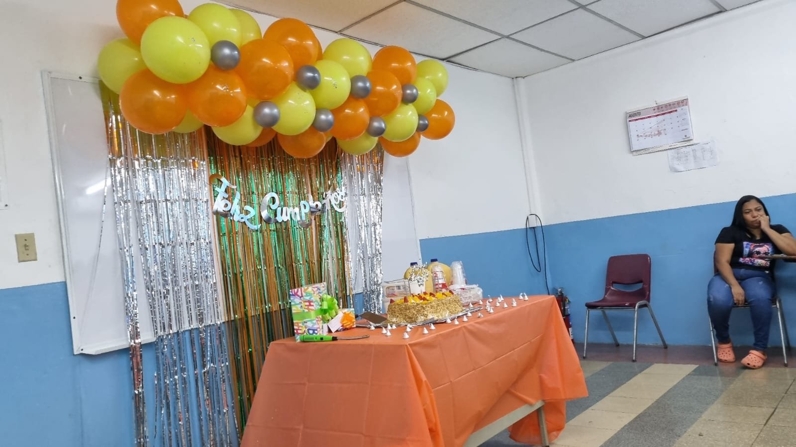 Cumpleaños de Nancy Guardia y de Miriam Caballero